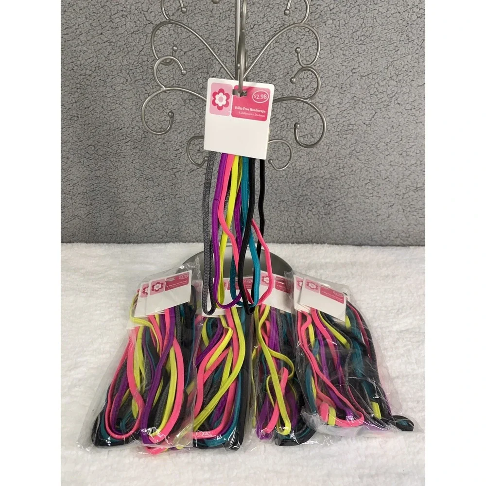 6 Slip Free‎ Headwraps Lot of 12 Packs of 6 each (QTY 72 Total)  NIB